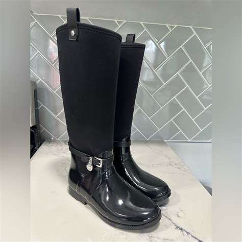 michael kors charm stretch rain boots|Charm Rain Boot .